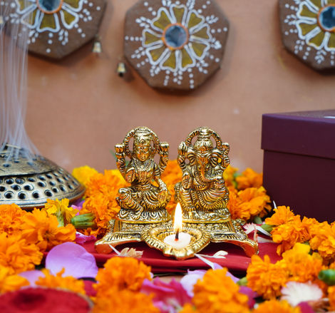 Ganesh Lakshmi Murti | 4 inch | ServDharm