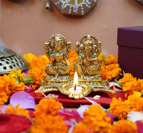 Ganesh Lakshmi Murti | 4 inch | ServDharm