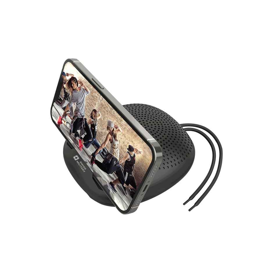 Swiss Military Audio Bluetooth Speaker Ancha Dude Black