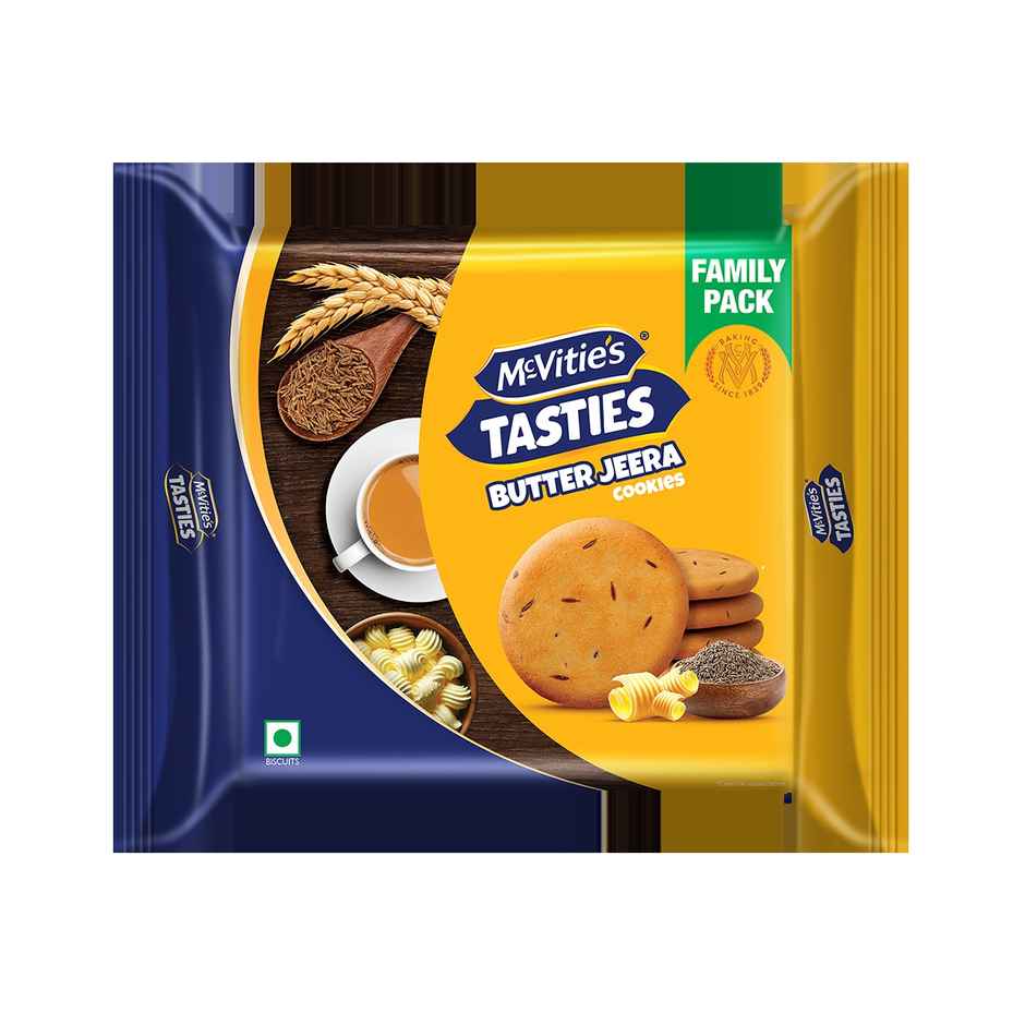 McVitie's Tasties Butter Jeera Cookies | Crisp & Enjoyable
