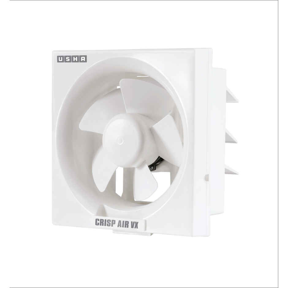 Usha Crisp Air Vx Exhaust Fan, 150mm, 1380 Rpm, White