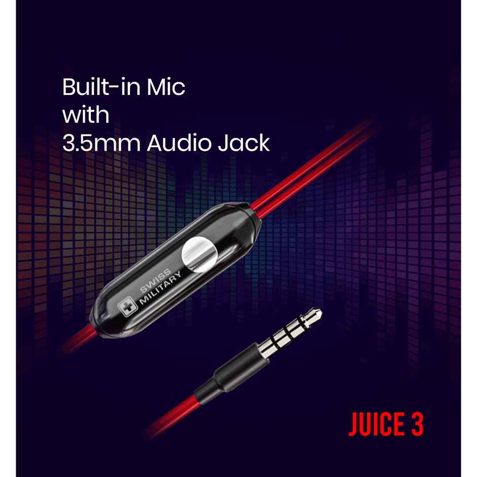 Swiss Earphone Sm Juice3S