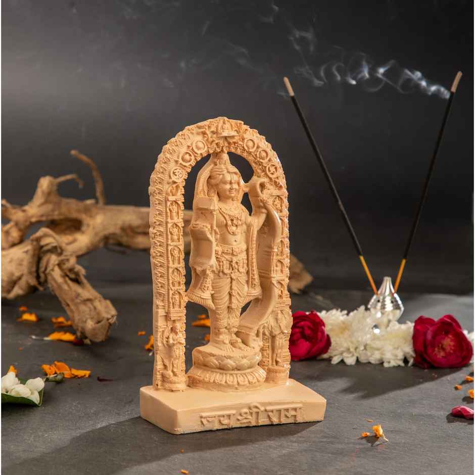 Shri Ram Lalla Idol | Premium Beige Mandir Colour | ServDharm