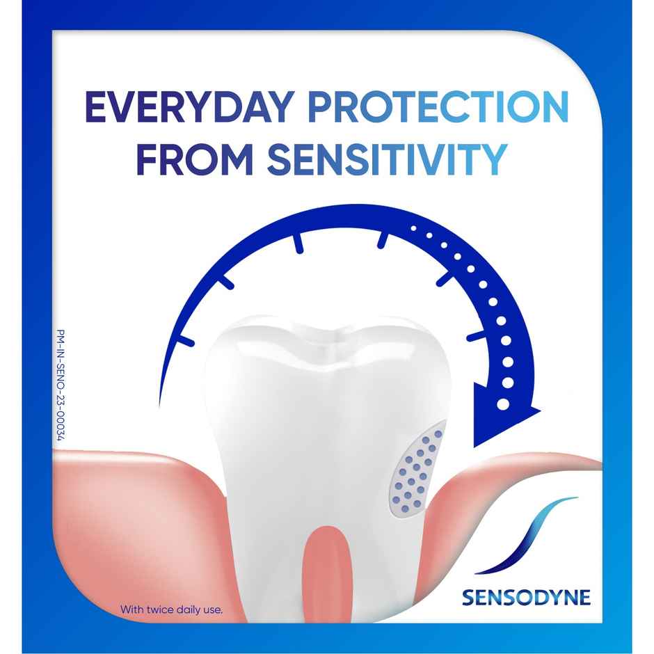 Sensodyne Freshgel Tube (150g) & Sensodyne Complete Protection+ Mouthwash (250ml) & Sensodyne Sensitive Toothbrush With Soft Round Bristles - Assorted (1pc) Combo