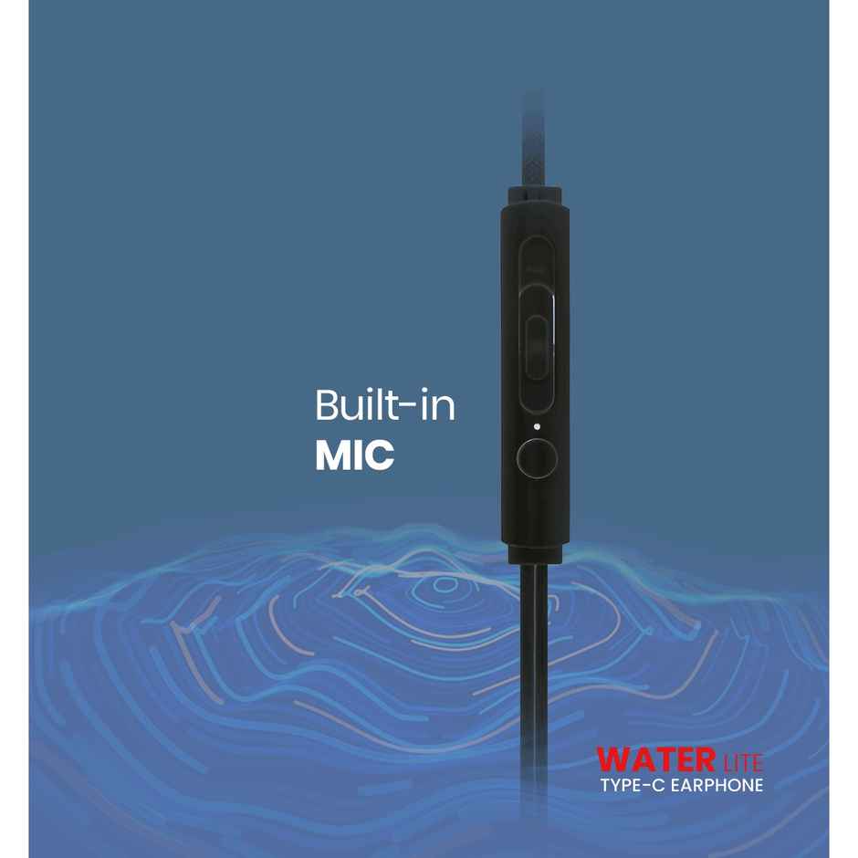 Swiss Military Water Lite Type-C Earphone - Black