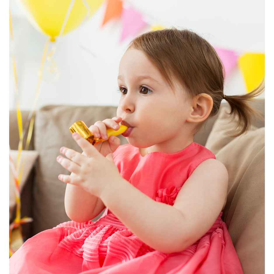 Colourful Polka Dot Blowouts | Pack Of 10 | Party Propz