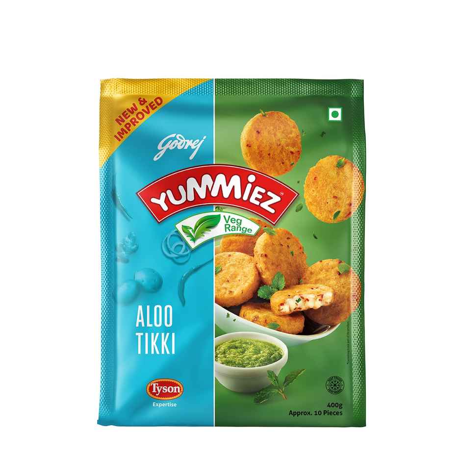 Godrej Yummiez Aloo Tikki | Ready To Cook