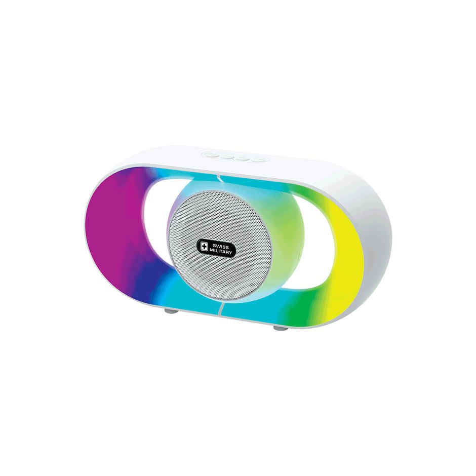 Swiss Military Audio Bluetooth Speaker Uree White