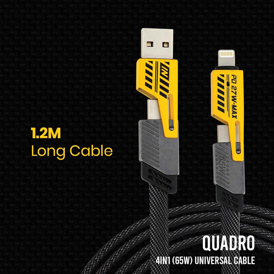 Swiss Military Audio Cable - Quadro 4-in-1