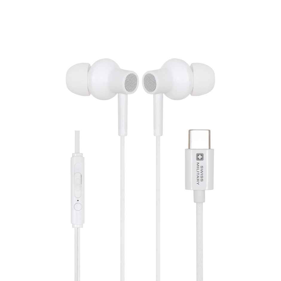 Swiss Military Audio Earphone - Water Lite C-type White
