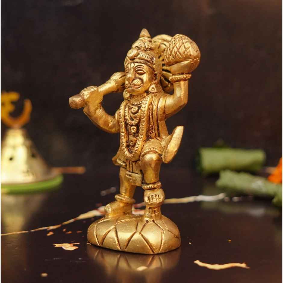 Lord Hanuman Idol | Shri Hanuman Carrying Dronagiri Mountain | ServDharm