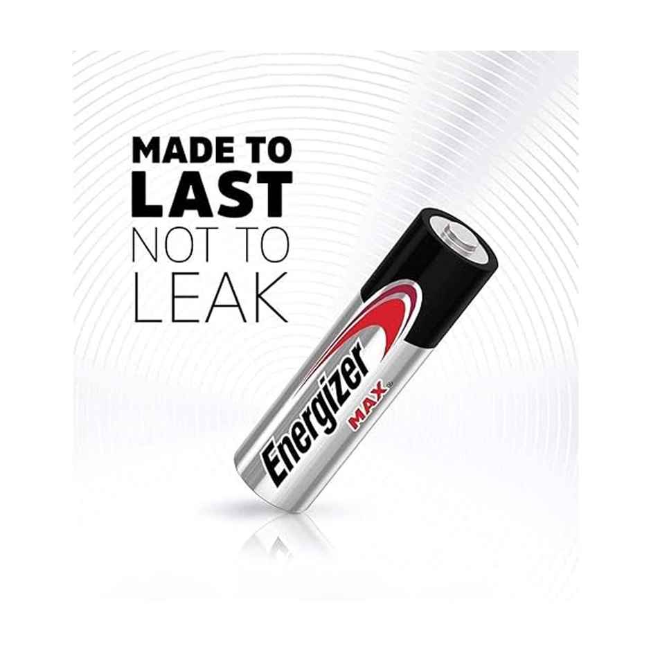 Energizer Max Alkaline Batteries - AA (Pack Of 2)