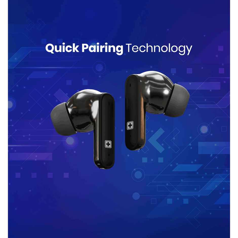 Swiss Military Audio Earbuds Blopods Black