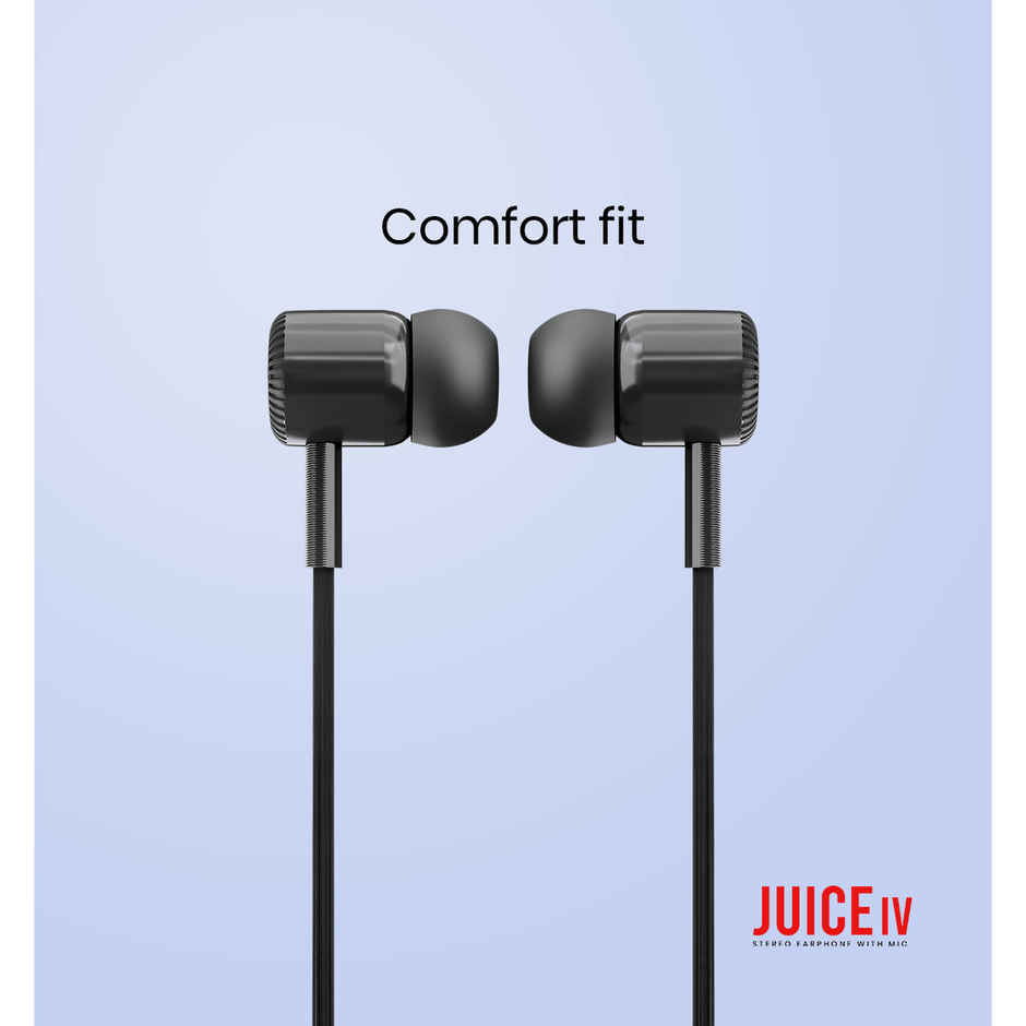 Swiss Military Audio Earphone Juice4 Black