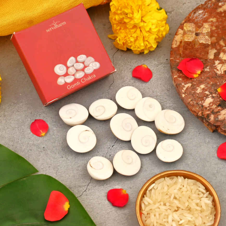 Gomati Chakra for Pooja | Auspicious Buy | ServDharm