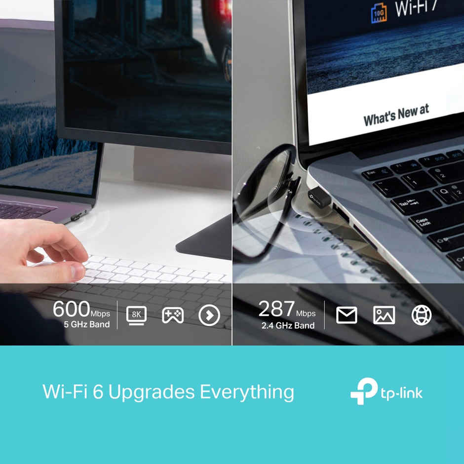 TP-Link Archer TX10UB Nano AX900 WiFi 6 USB Adapter | 900Mbps | BT 5.3