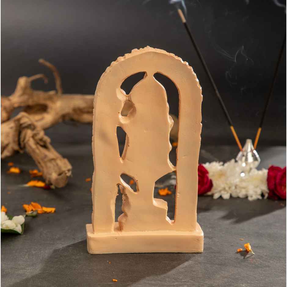 Servdharm Shri Ram Lalla Idol | Premium Beige Mandir Colour