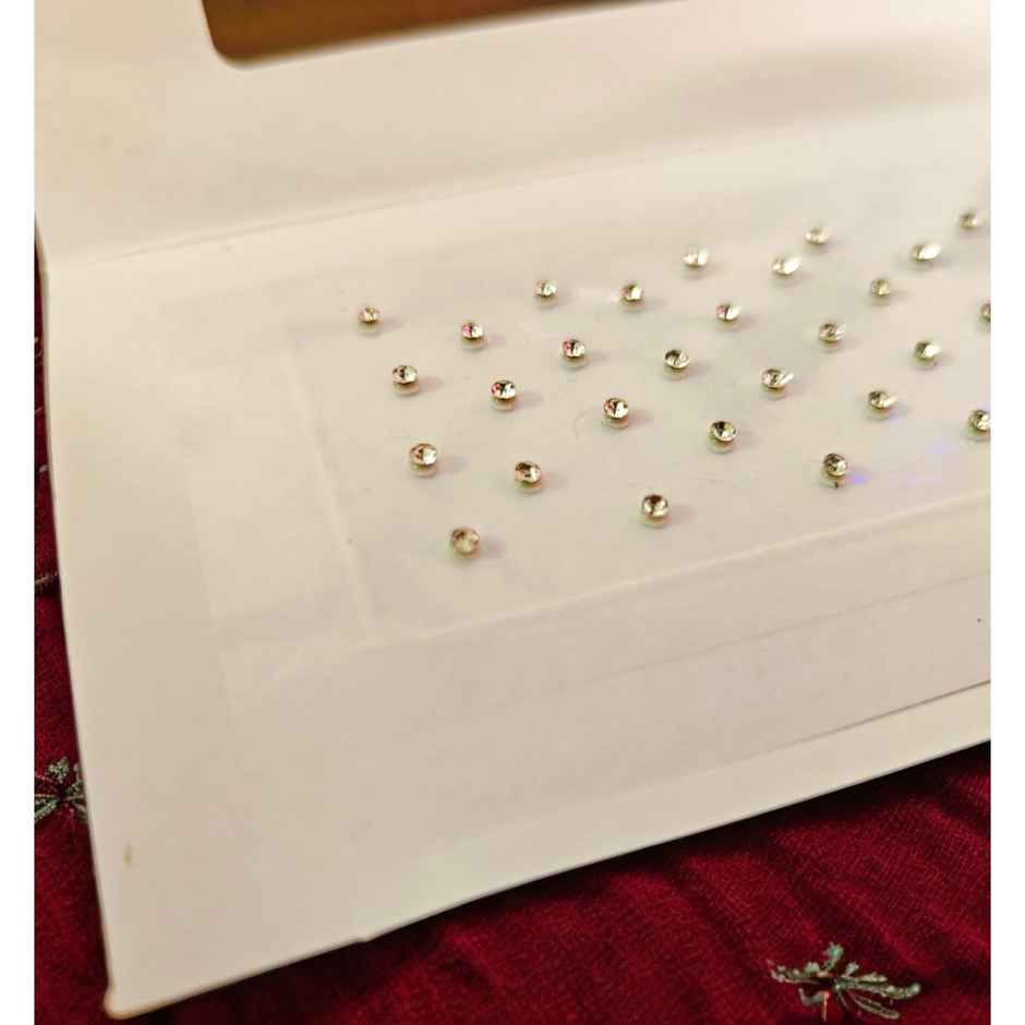 House Of Festivals White Diamond Cut Tiny Rhinestone Bindi