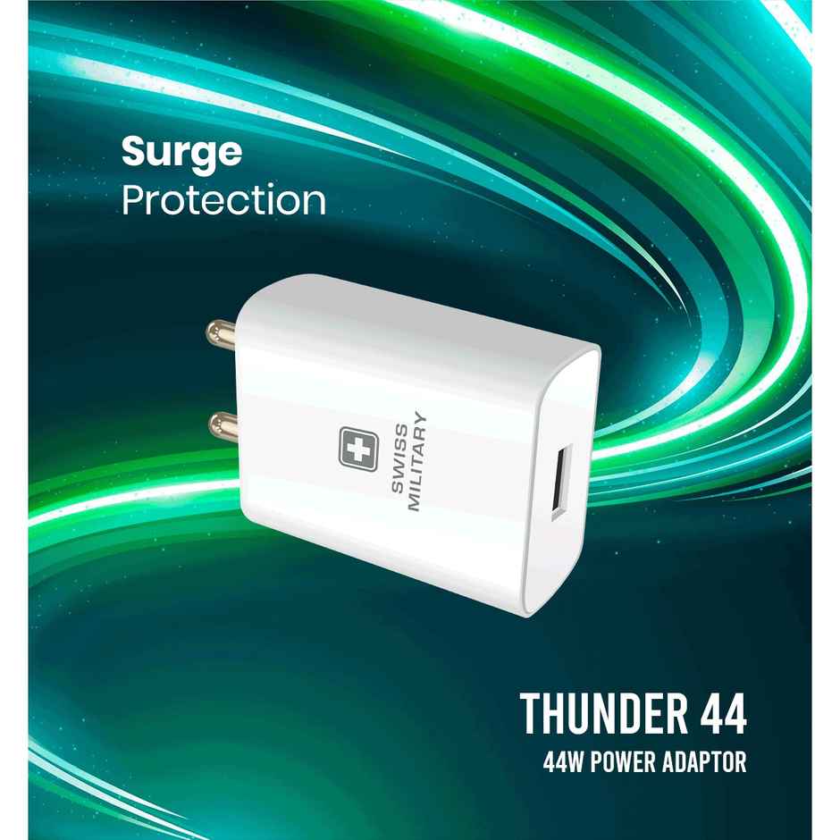 Swiss Military Audio Thunder 44 W Charger - White