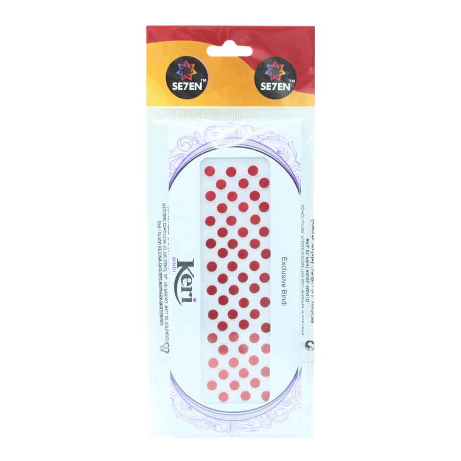 SE7EN Maroon Bindi - 8 mm