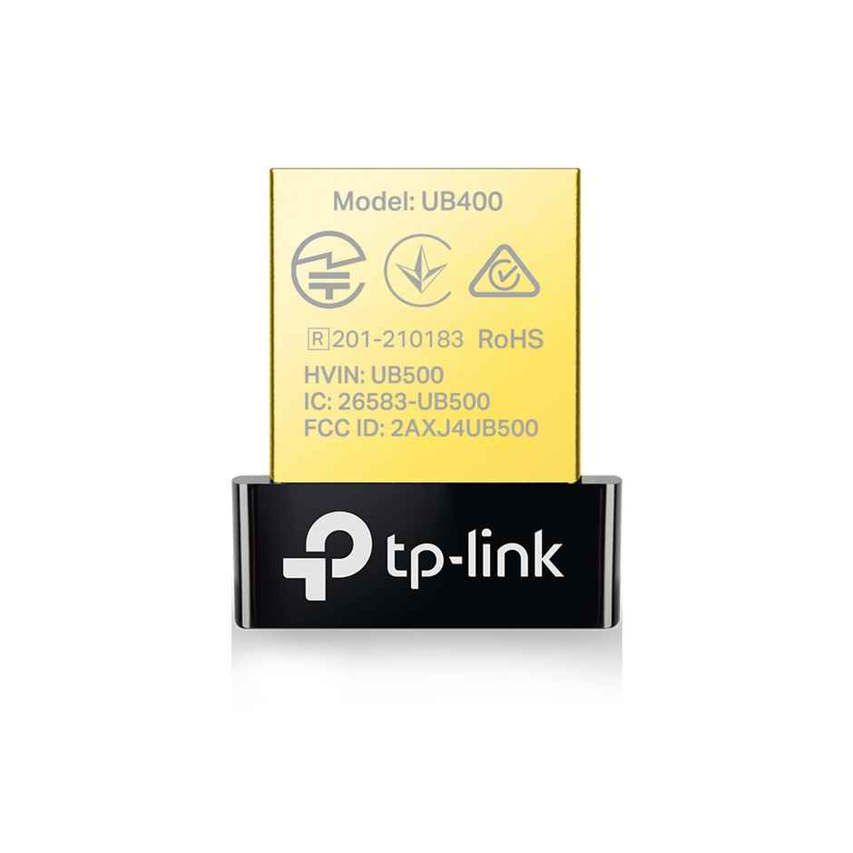 TP-Link UB400 Bluetooth 4.0 Nano-Sized USB Adapter, Dongle Receiver Support Windows