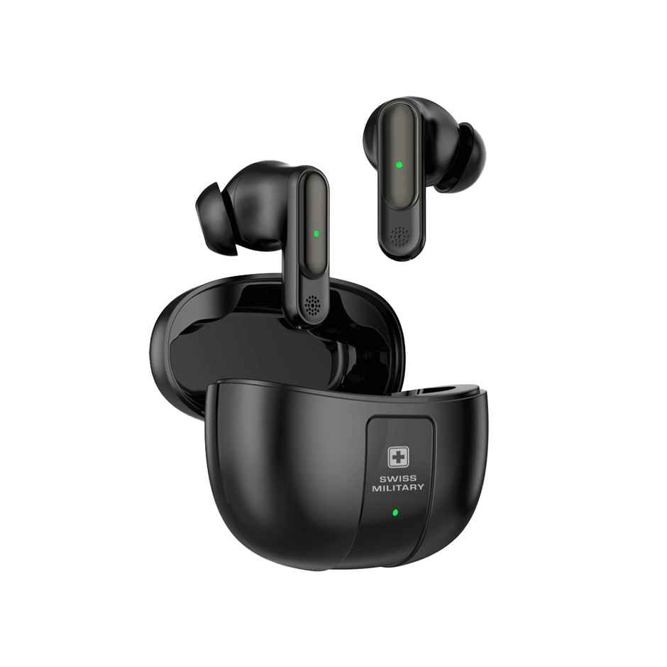 Swiss Military Audio Earbuds - Zeus Plus | Black