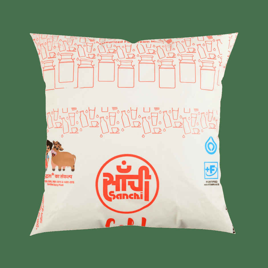 Sanchi Gold Full Cream Fresh Milk | Pouch