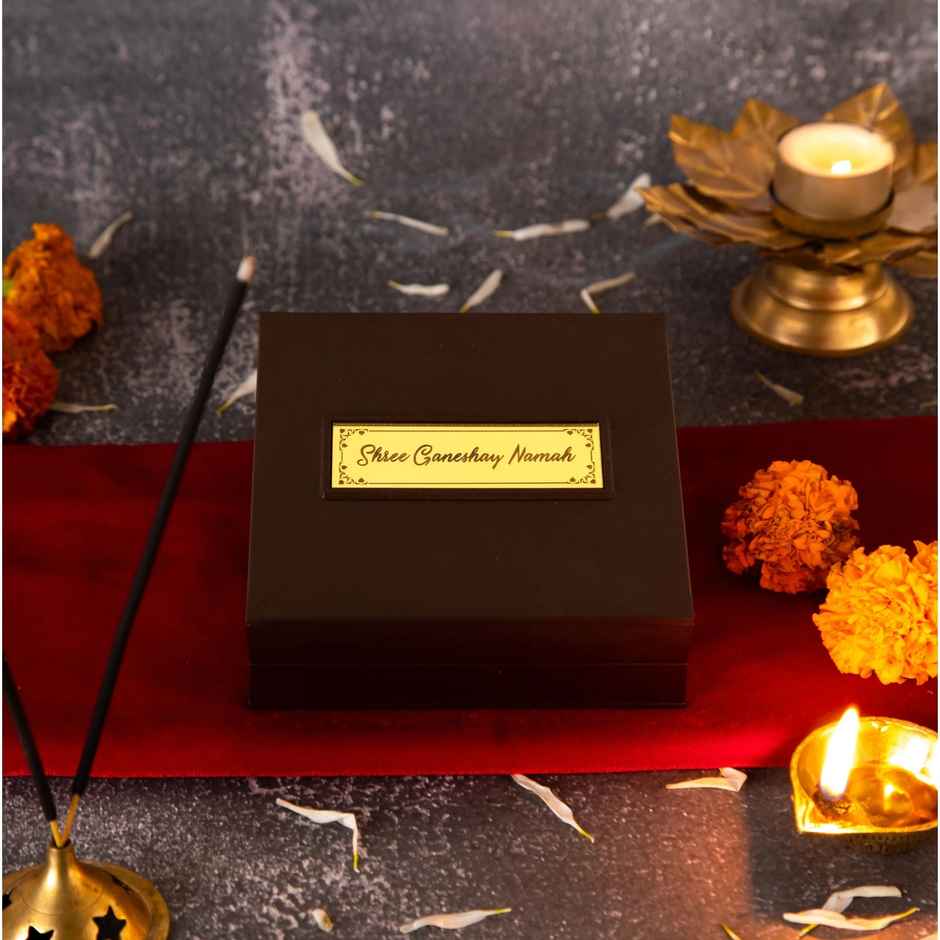 Ganesh Charan Paduka Pooja Box | Diwali Gifting | Servdharm