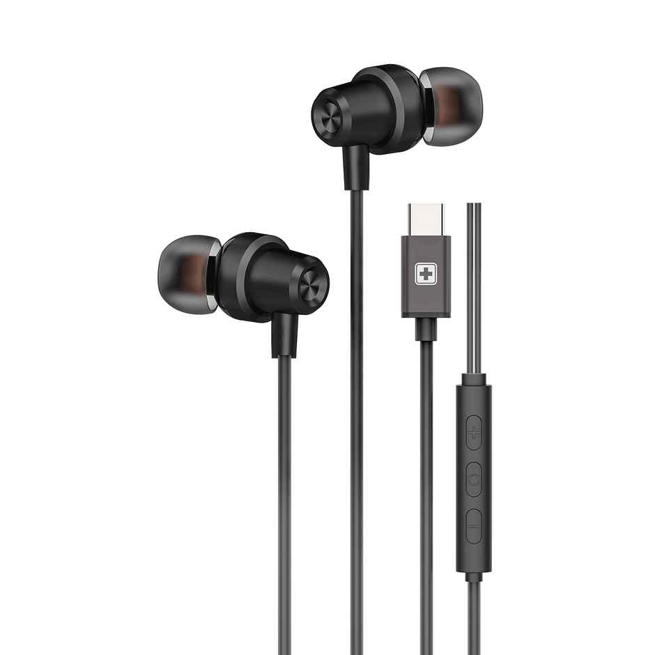 Swiss Military Audio Earphone - Water Fi Black