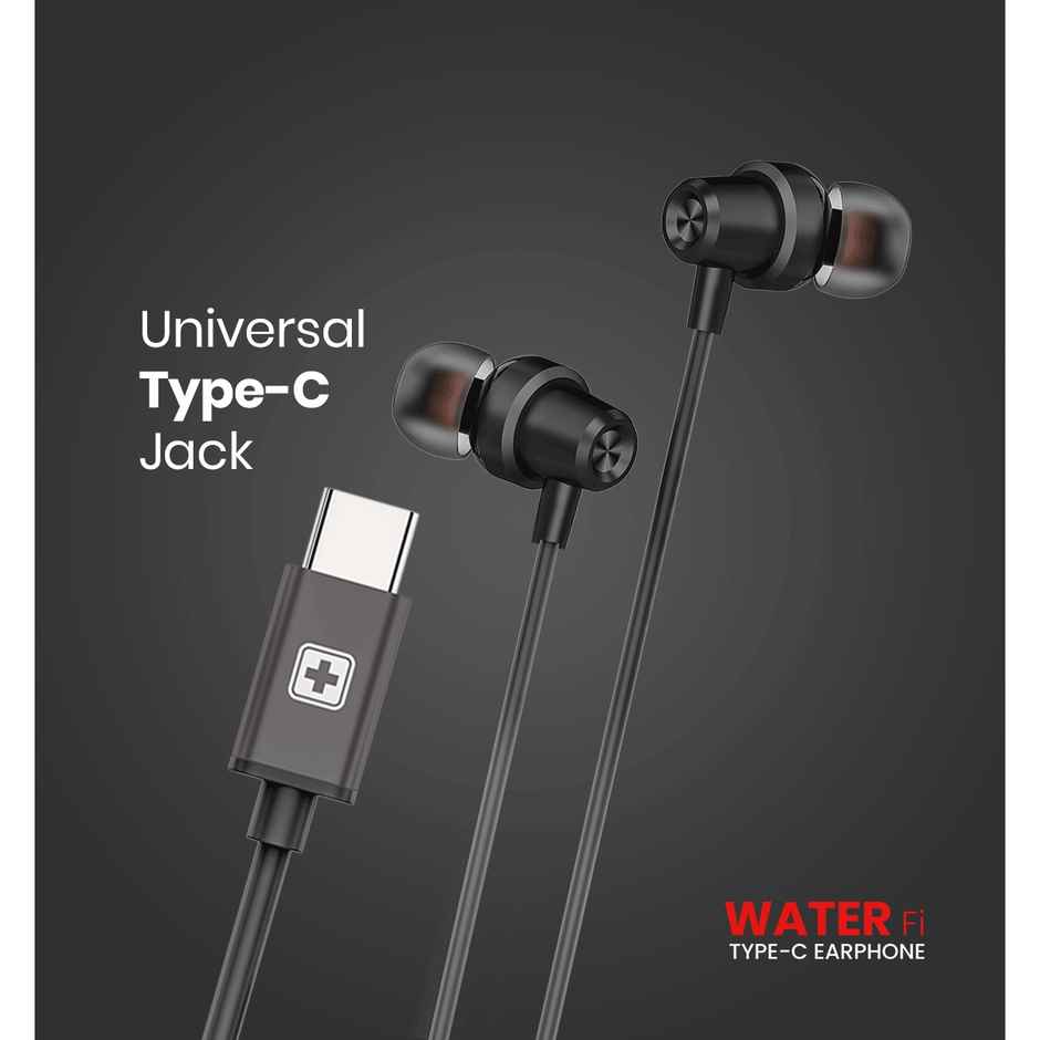 Swiss Military Audio Earphone - Water Fi Black