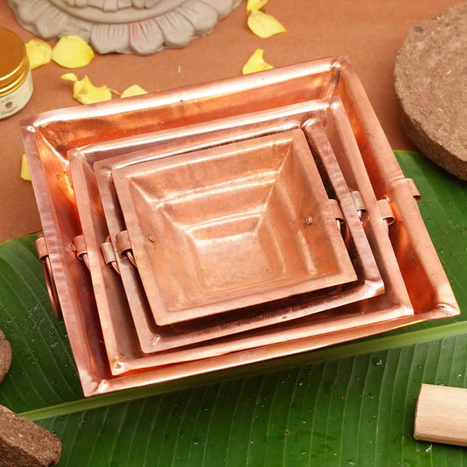 Copper Hawan Kund | 5.5 - 6 inch | ServDharm