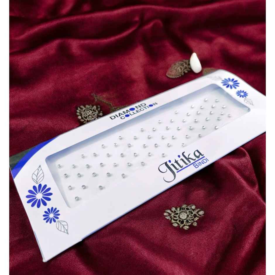 House Of Festivals White Diamond Cut Tiny Rhinestone Bindi