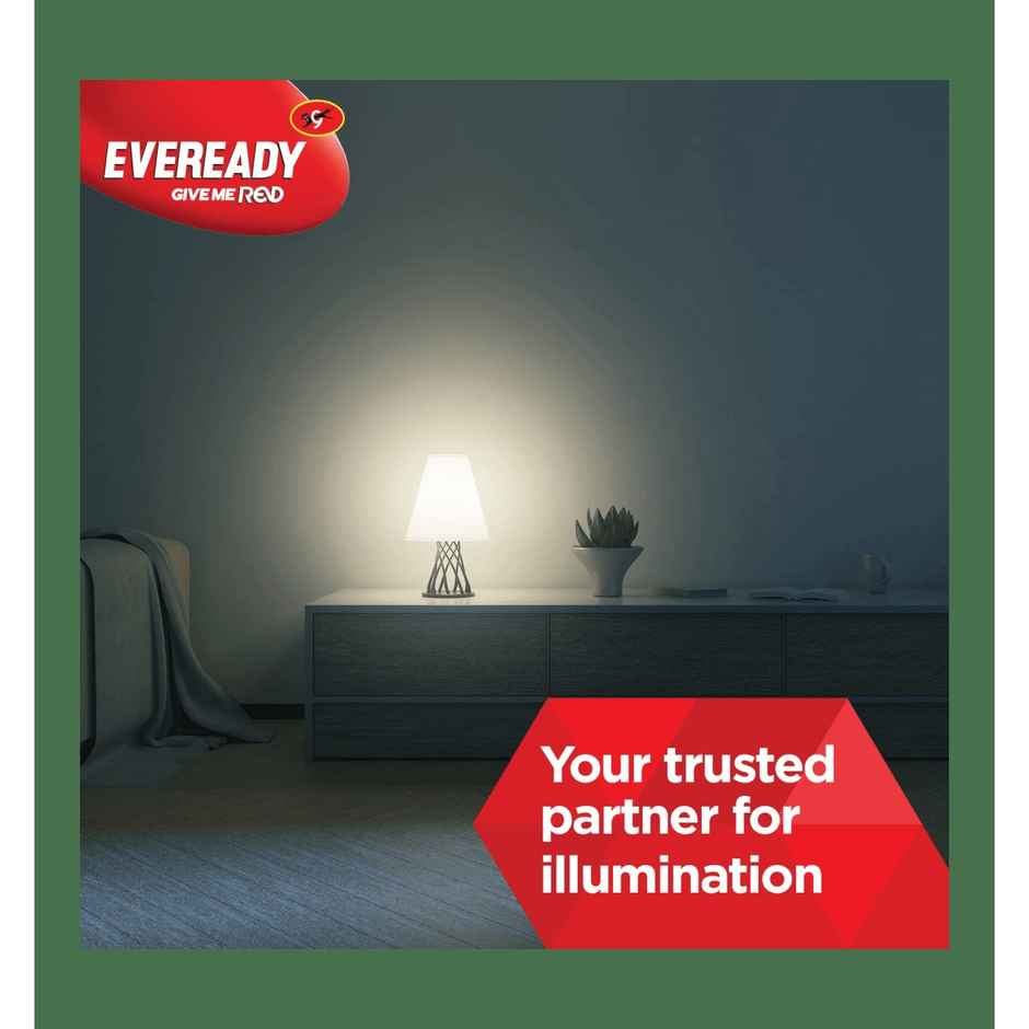 Eveready Emergency 9W Bulb | Cool Day Light | 6500K | B22 Base Holder