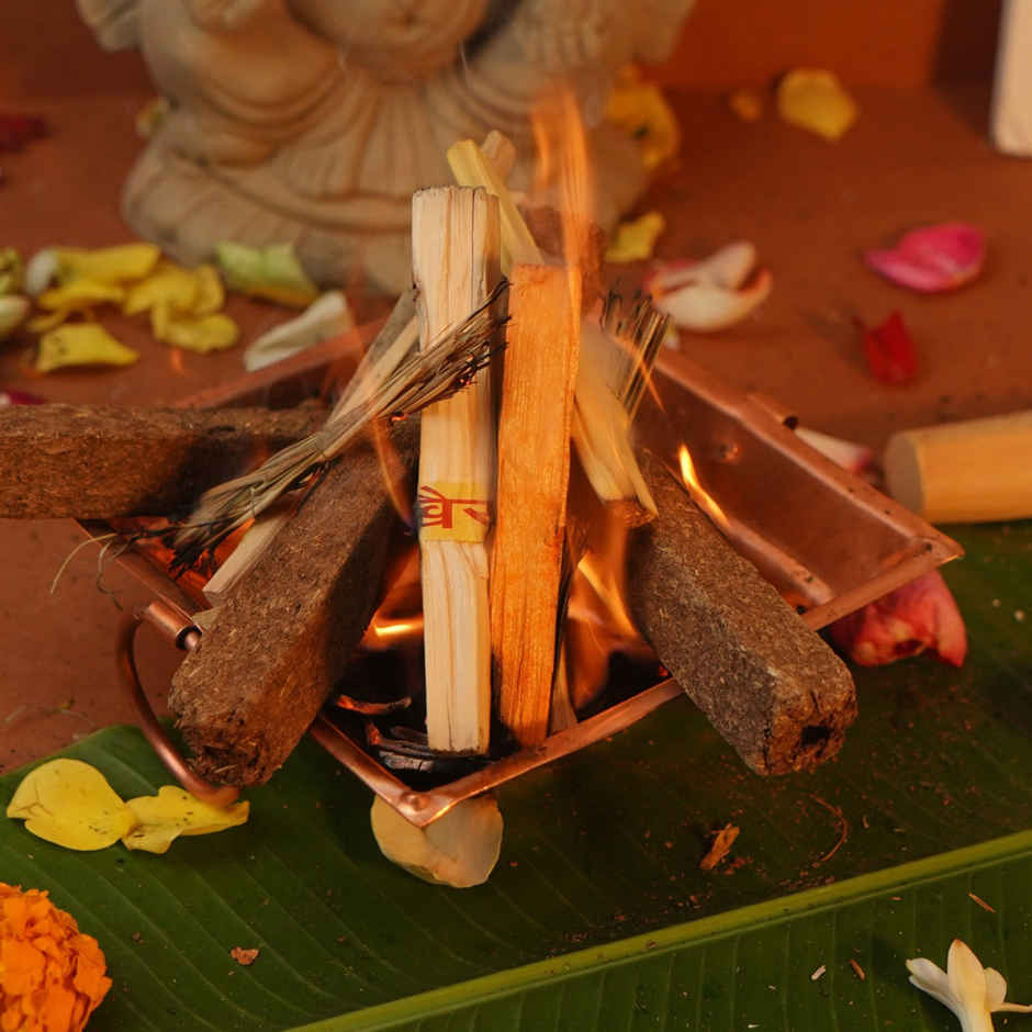 Copper Hawan Kund | 5.5 - 6 inch | ServDharm
