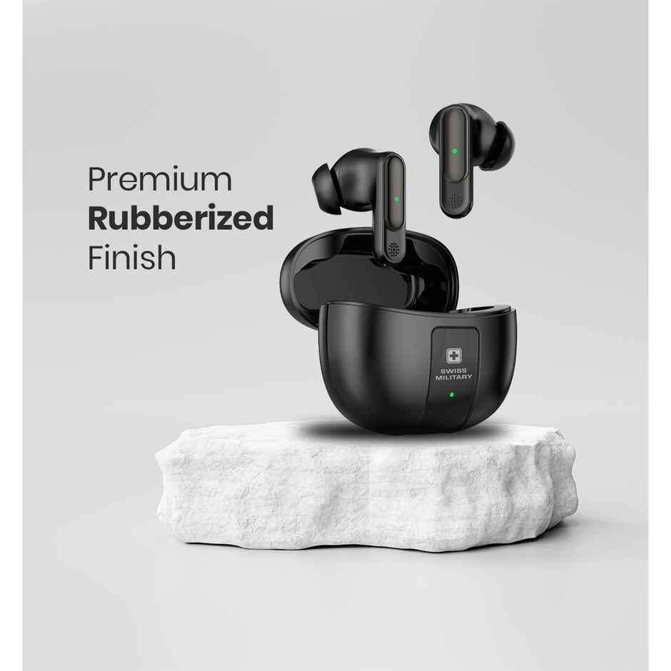 Swiss Military Audio Earbuds - Zeus Plus | Black