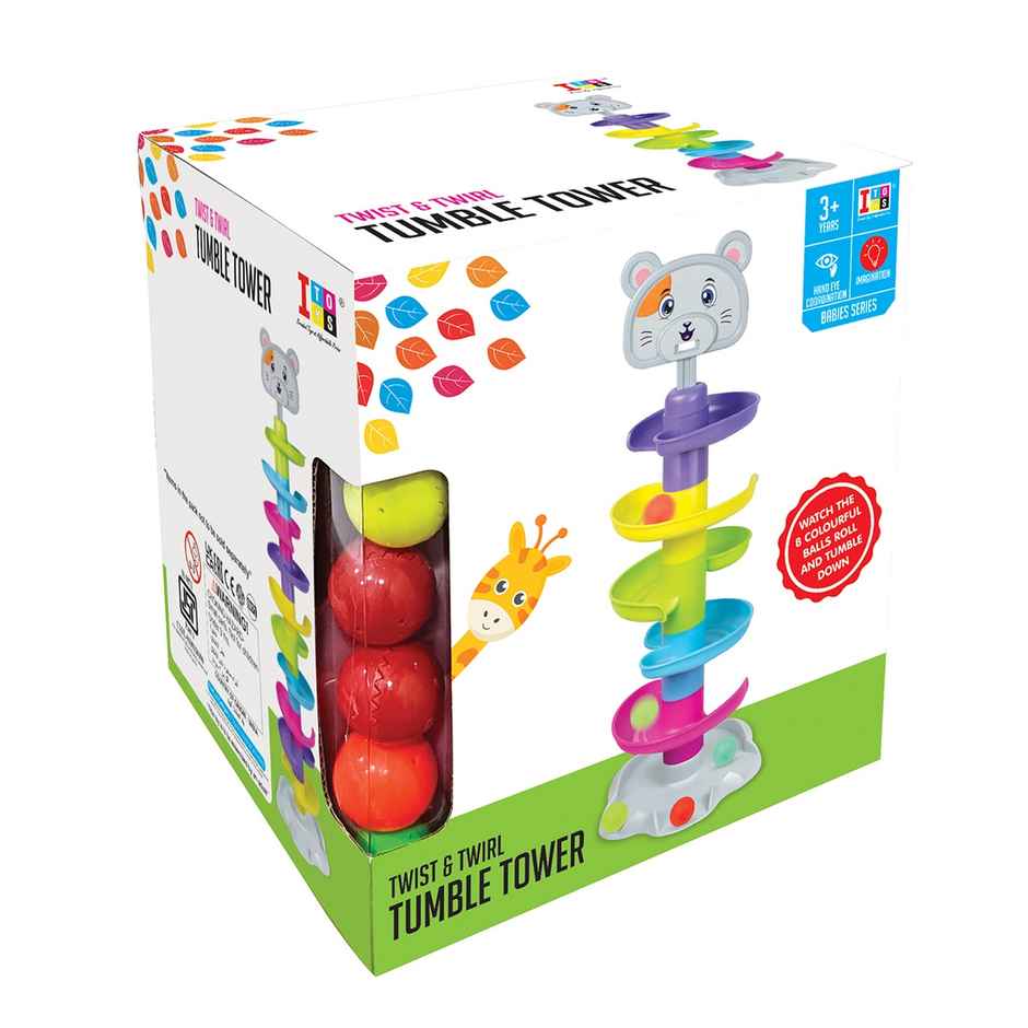 Itoys Tumble Tower(Colour May Vary)