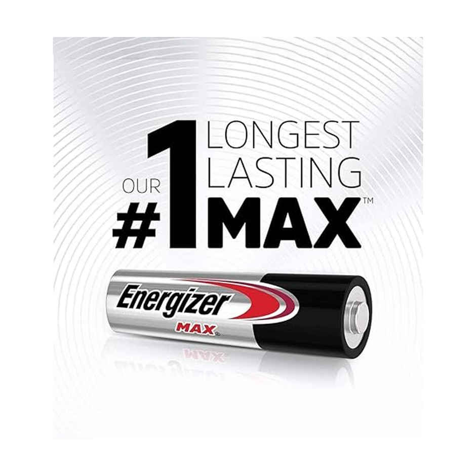 Energizer Max Alkaline Batteries - AA (Pack Of 4)