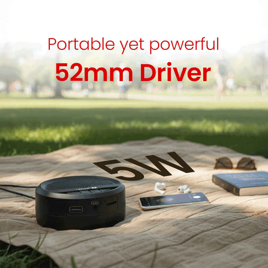 Swiss Military Ancha O | BT Speaker V5.4 | Upto 8 hrs | 5W | Portable Speaker