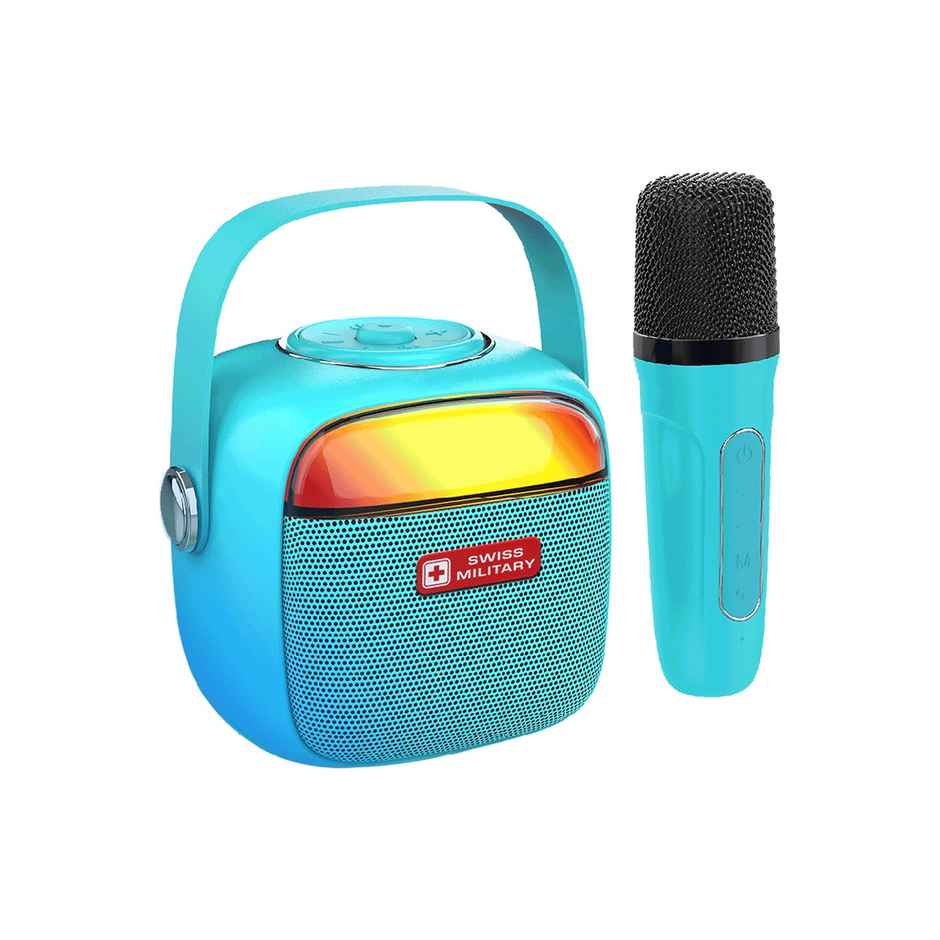 Swiss Military Audio Bluetooth Speaker - Ancha Pop Blue