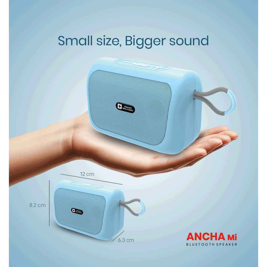 Swiss Military Audio Ancha Mi Speaker | Black