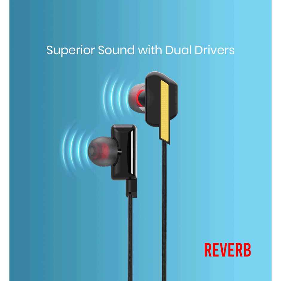 Swiss Military Audio Earphone, 3.5mm Audio Jack - Sm Reverb White