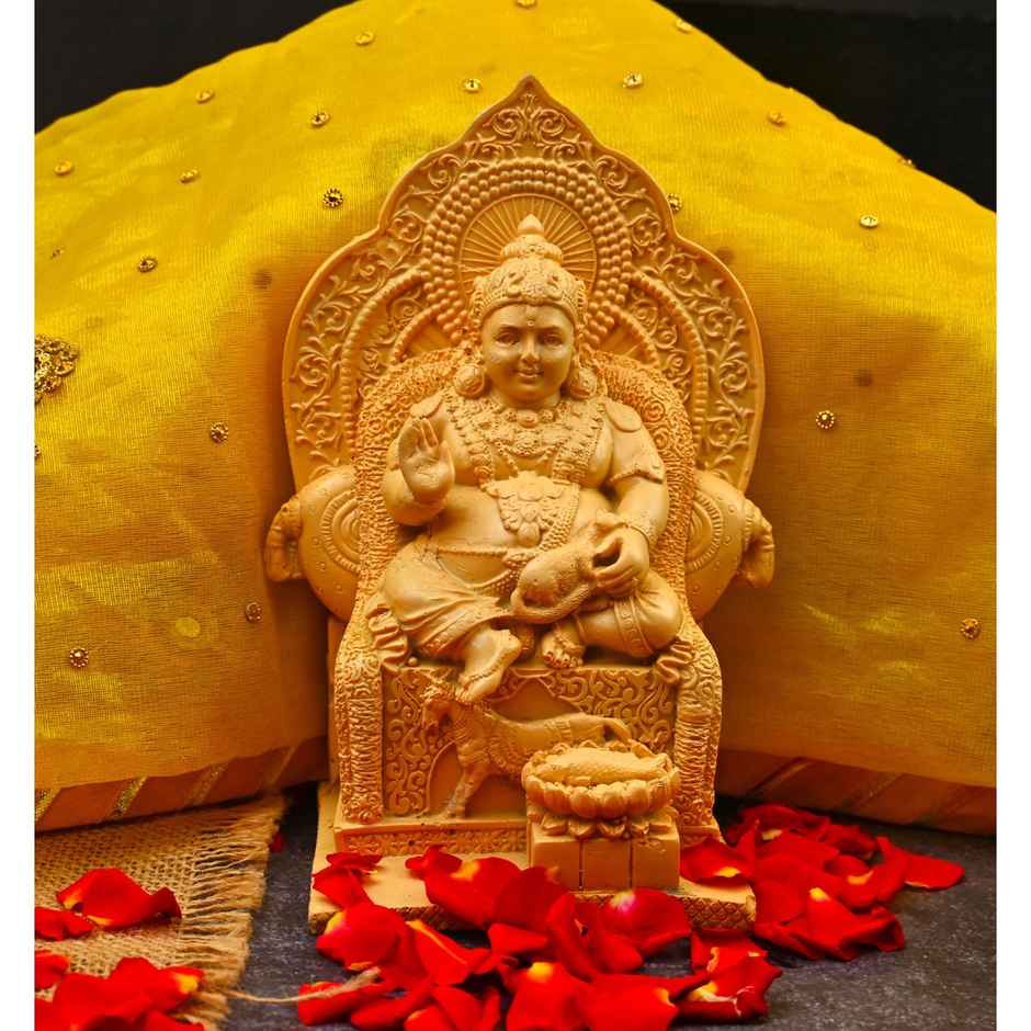 Lord Kuber, The God Of Wealth Idol | ServDharm