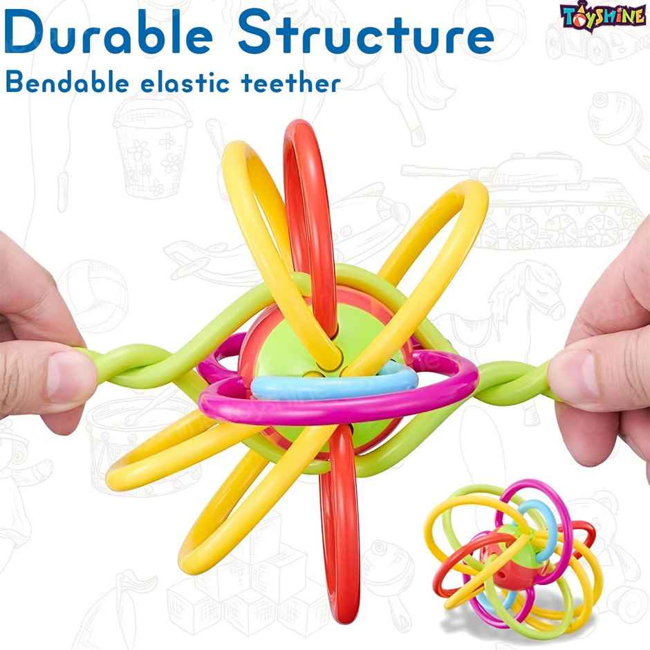 Toyshine BPA-Free Teether and Loopi Toy for Babies