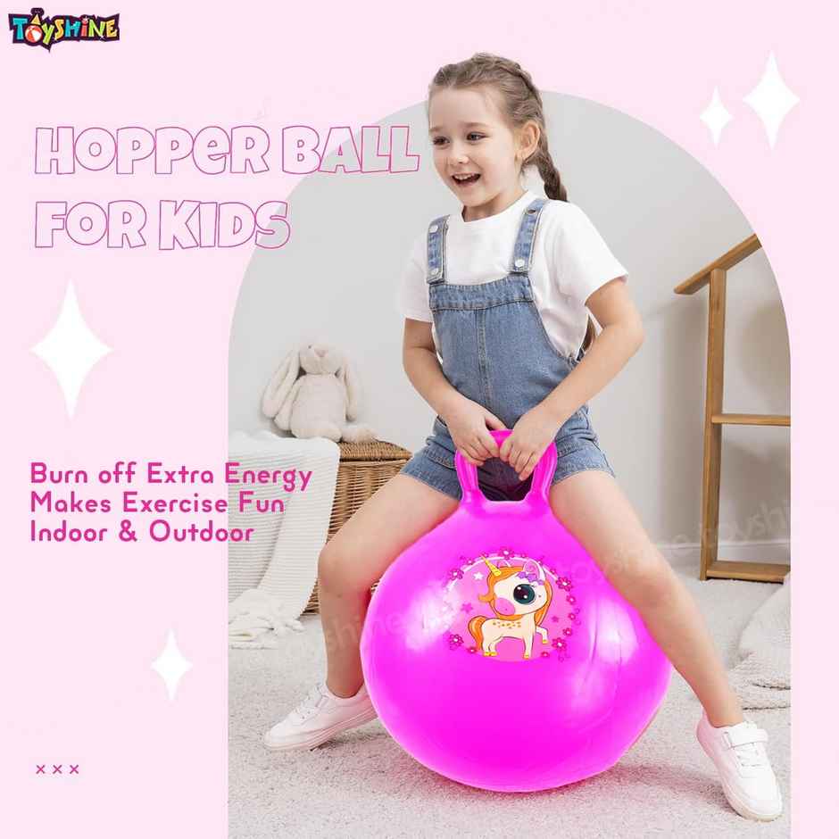 Toyshine 65 cm Hopper Ball For Kids - Assorted