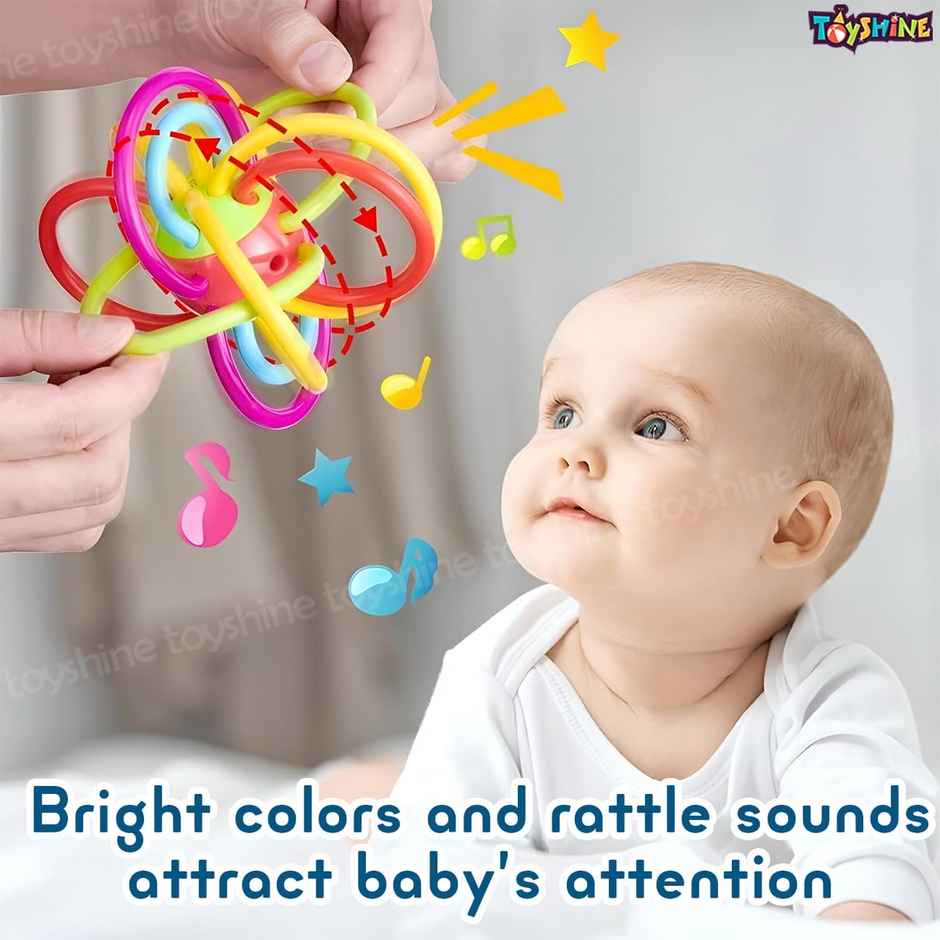 Toyshine BPA-Free Teether and Loopi Toy for Babies