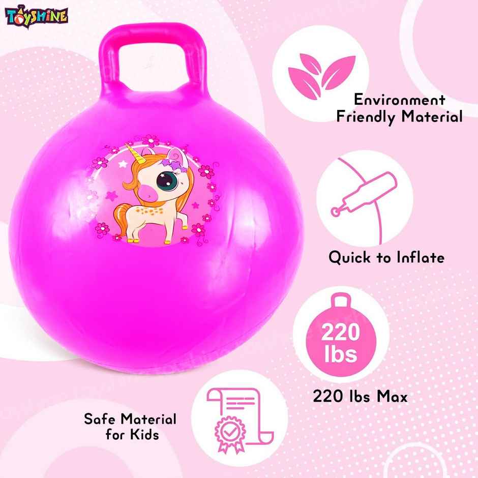Toyshine 65 cm Hopper Ball For Kids - Assorted