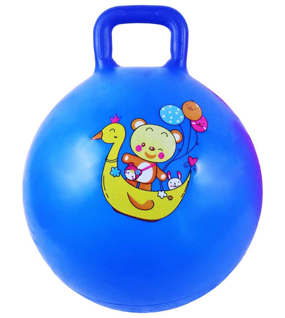 Toyshine 65Cm Hopper Ball For Kids Ages Inflatable Hopping Balls Jumping Therapy Ball Toys - Assorted