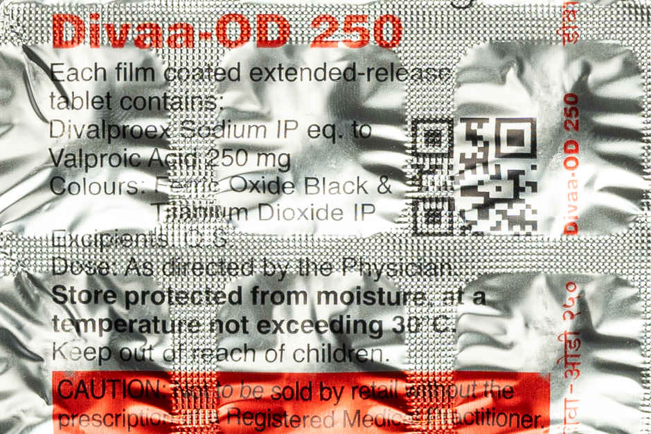 Divaa-OD 250 Tablet ER