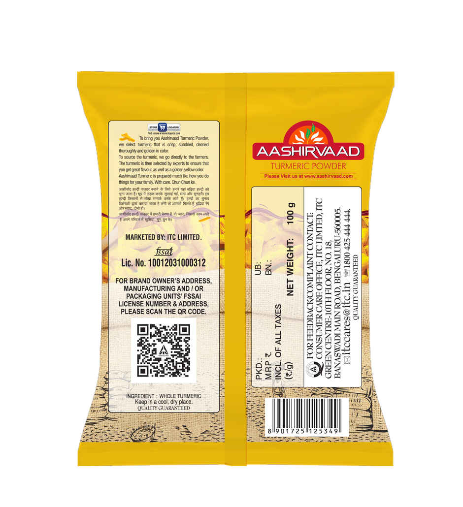Aashirvaad Turmeric/Haldi Powder