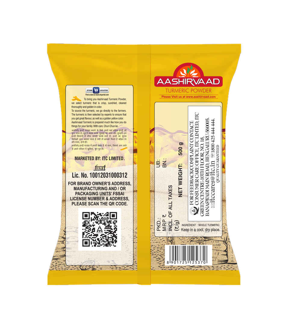 Aashirvaad Turmeric Powder | Haldi Powder